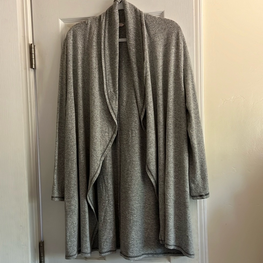 Soft Surroundings Grey Cardigan Size Large